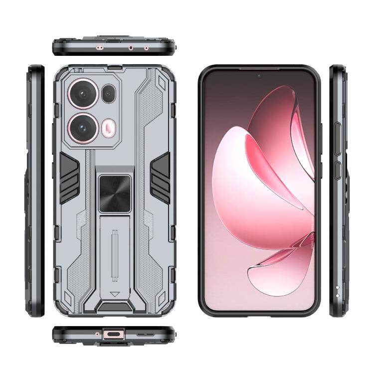 For OPPO Reno13 Pro 5G Global Supersonic PC + TPU Holder Phone Case