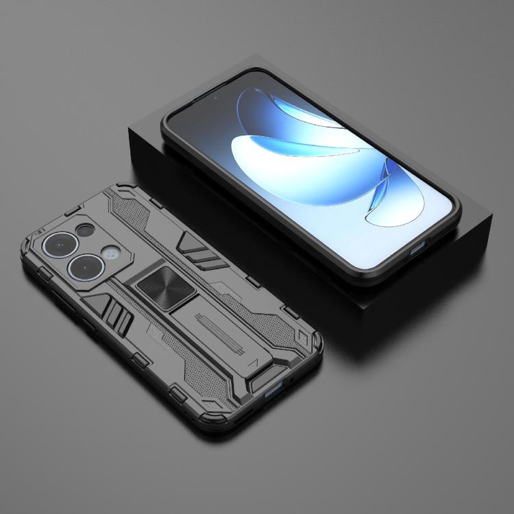 For OPPO Reno13 5G Global Supersonic PC + TPU Holder Phone Case