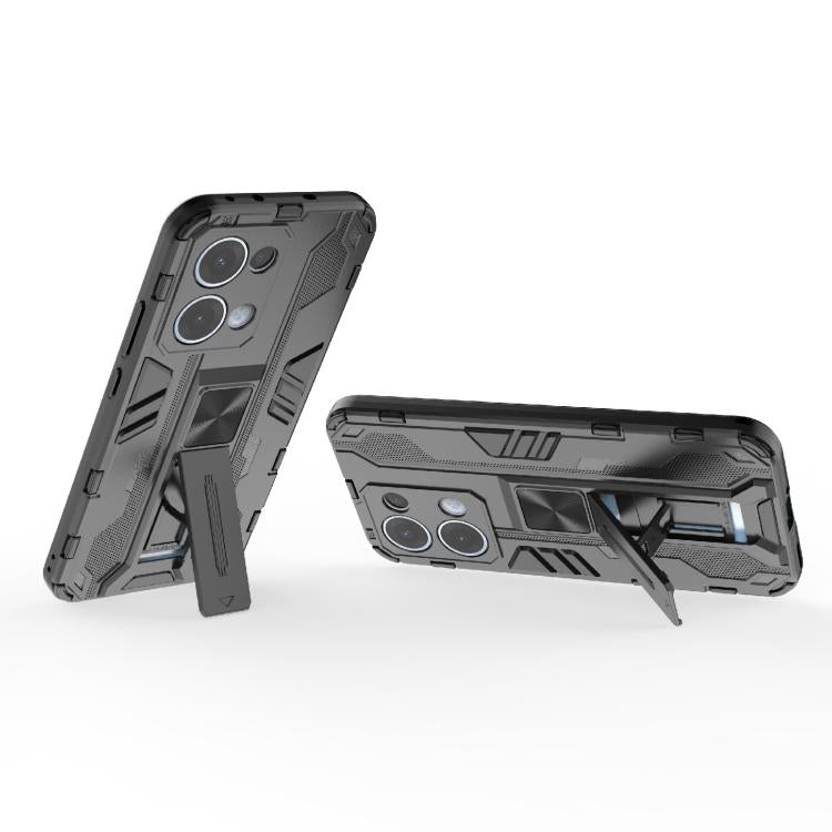 For OPPO Reno13 5G Global Supersonic PC + TPU Holder Phone Case