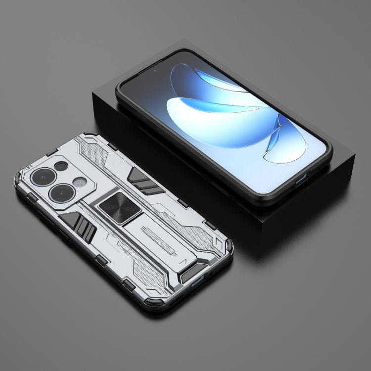 For OPPO Reno13 5G Global Supersonic PC + TPU Holder Phone Case