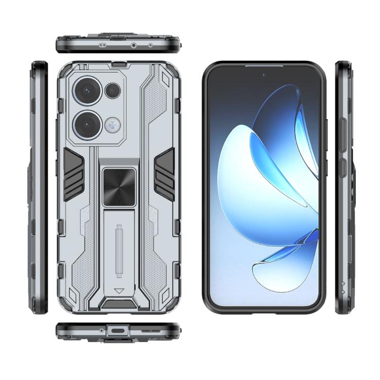 For OPPO Reno13 5G Global Supersonic PC + TPU Holder Phone Case
