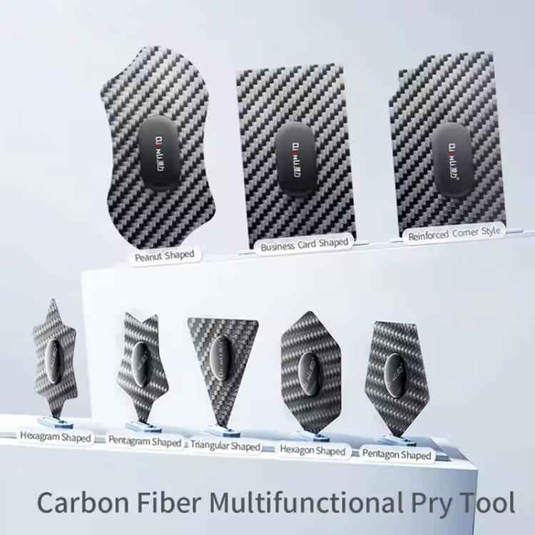 Qianli High Toughness Multifunctional Carbon Fiber Prying Tool Pentagon Shaped