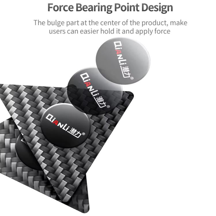 Qianli High Toughness Multifunctional Carbon Fiber Prying Tool Triangular shaped