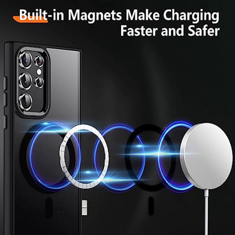 For Samsung Galaxy S25 Ultra 5G Acrylic PC MagSafe Magnetic Phone Case