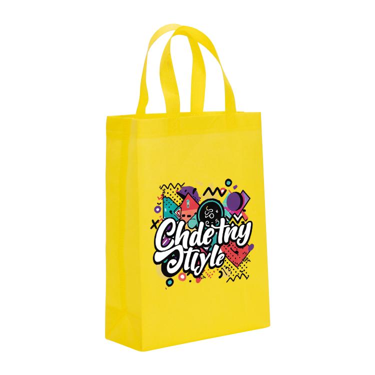 Graffiti Printed Non-woven Fabric Bag Print On Your Demand, Size:35x25x10cm