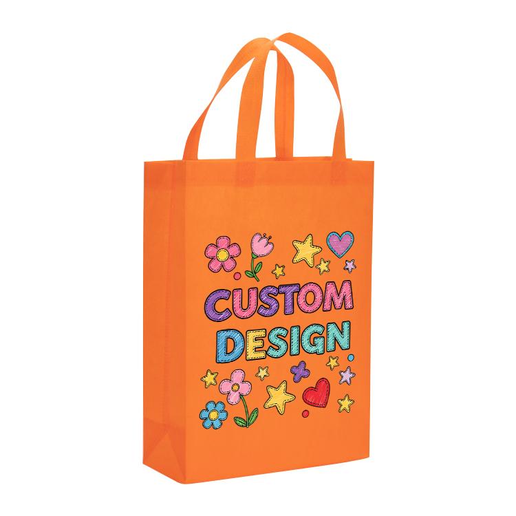 Child Drawing Printed Non-woven Fabric Bag Print On Your Demand, Size:35x25x10cm