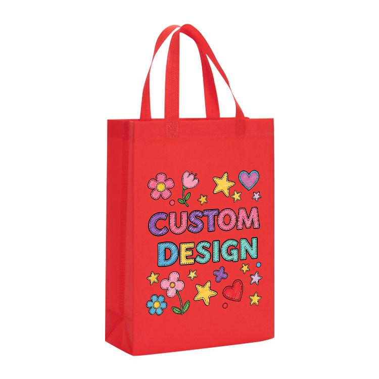 Child Drawing Printed Non-woven Fabric Bag Print On Your Demand, Size:35x25x10cm