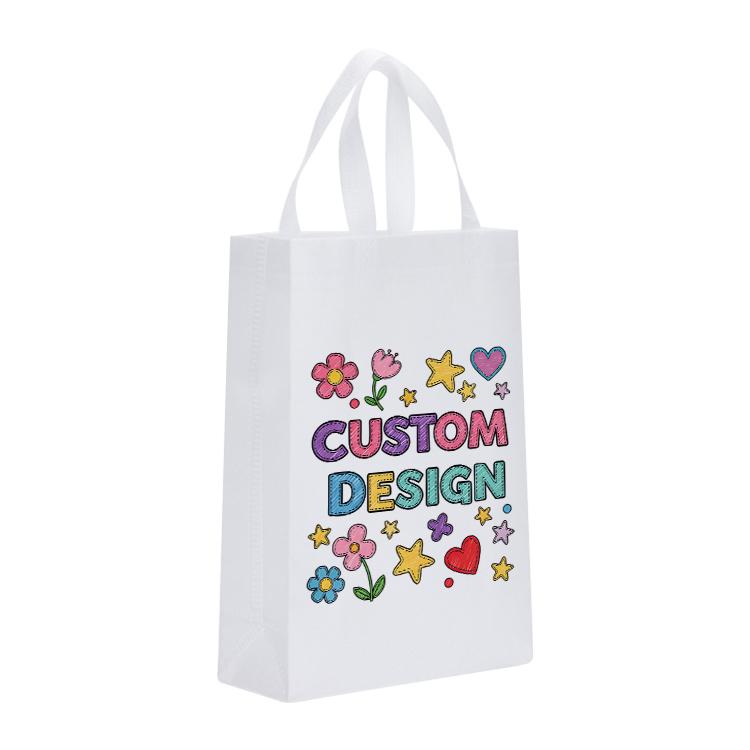 Child Drawing Printed Non-woven Fabric Bag Print On Your Demand, Size:38x30x10cm
