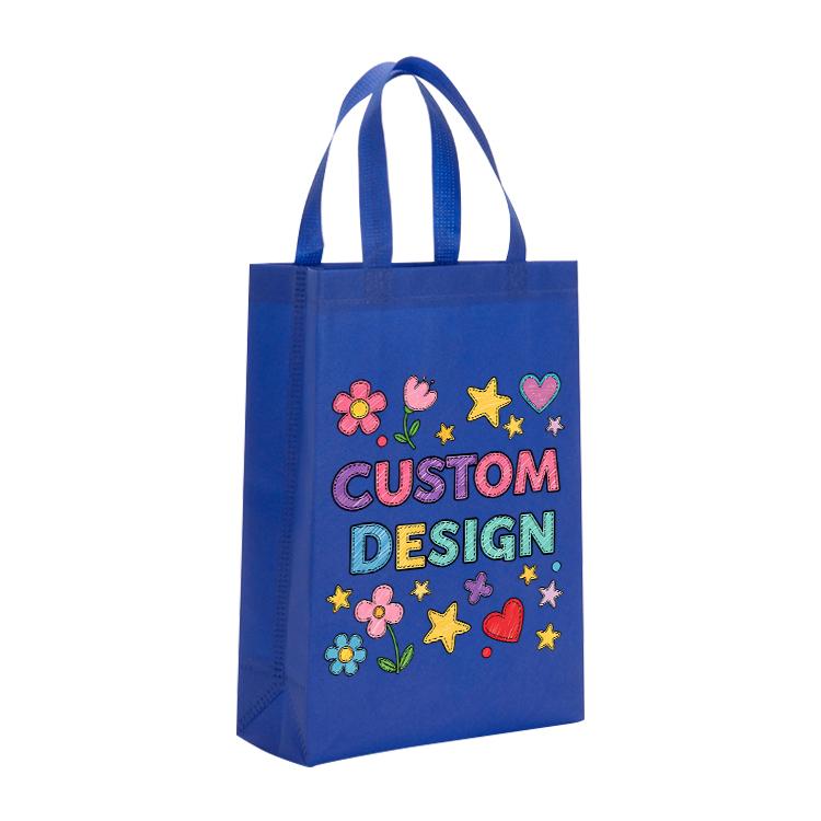 Child Drawing Printed Non-woven Fabric Bag Print On Your Demand, Size:38x30x10cm