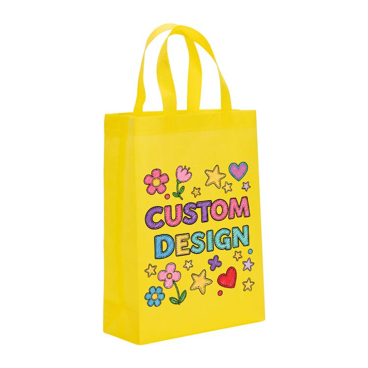 Child Drawing Printed Non-woven Fabric Bag Print On Your Demand, Size:41x35x12cm