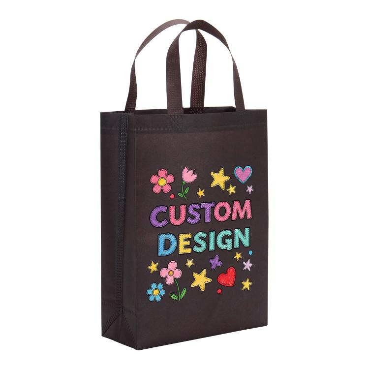 Child Drawing Printed Non-woven Fabric Bag Print On Your Demand, Size:41x35x12cm