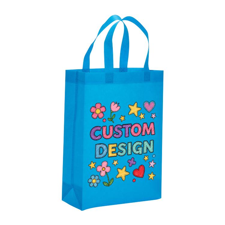 Child Drawing Printed Non-woven Fabric Bag Print On Your Demand, Size:41x35x12cm