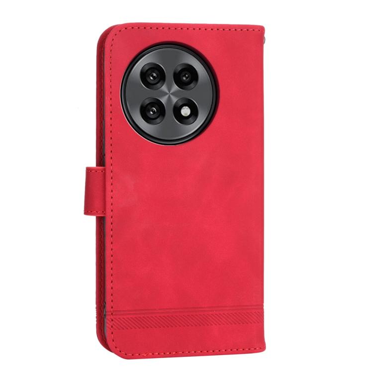 For OnePlus 13R / Ace 5 / Ace 5 Pro Dierfeng Dream Line TPU Hybrid PU Leather Phone Case