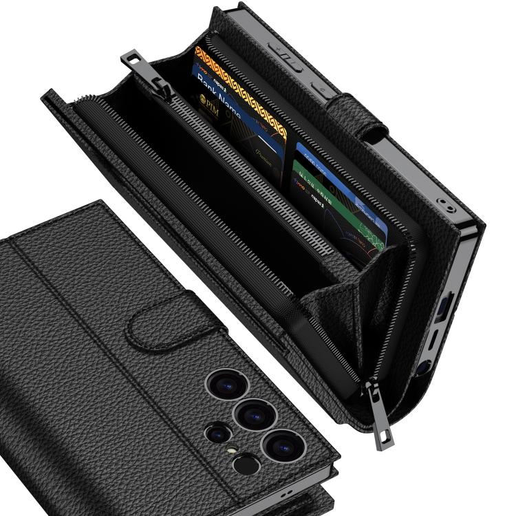 For Samsung Galaxy S24 Ultra 5G GKK Plating Wallet Leather Phone Case