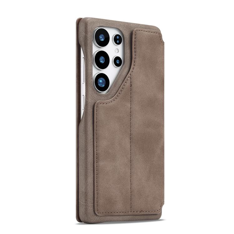 For Samsung Galaxy S25 Ultra 5G LC.IMEEKE Hon Ancient Series Flip Leather Phone Case