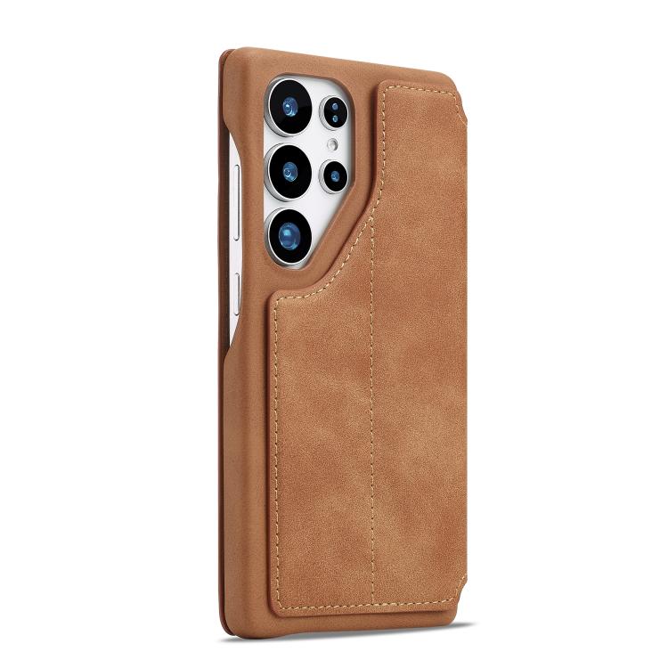For Samsung Galaxy S25 Ultra 5G LC.IMEEKE Hon Ancient Series Flip Leather Phone Case