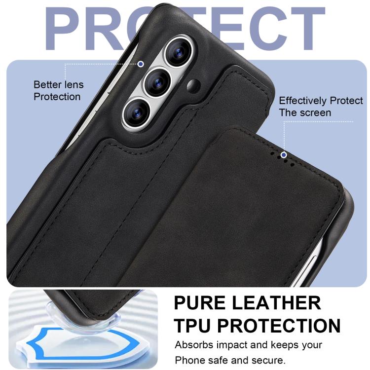 For Samsung Galaxy S26+ 5G LC.IMEEKE Hon Ancient Series Flip Leather Phone Case