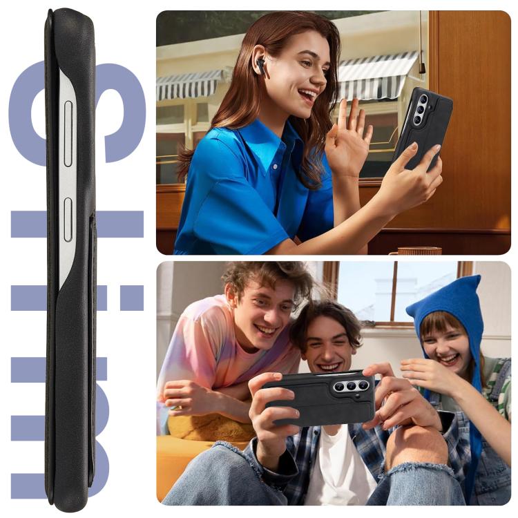 For Samsung Galaxy S26+ 5G LC.IMEEKE Hon Ancient Series Flip Leather Phone Case