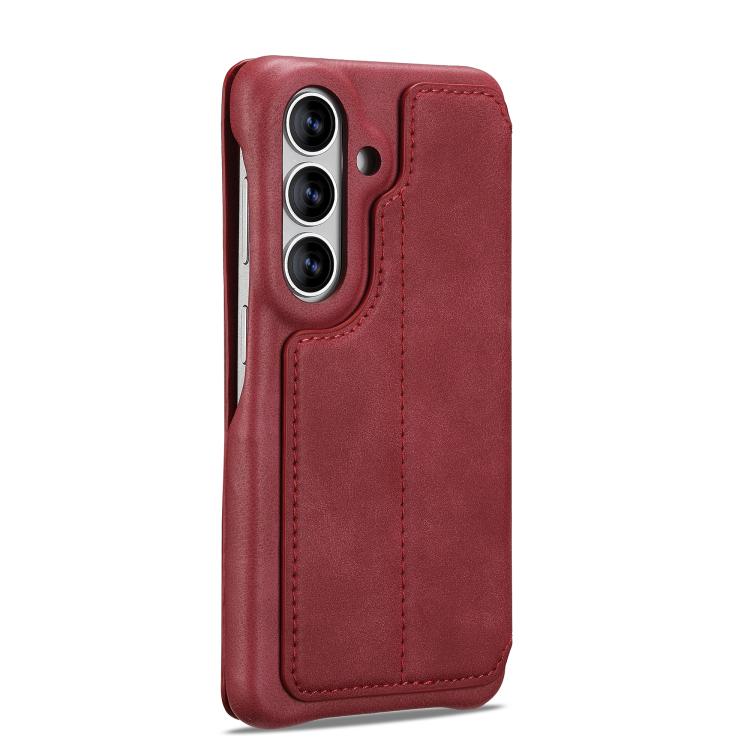 For Samsung Galaxy S26+ 5G LC.IMEEKE Hon Ancient Series Flip Leather Phone Case