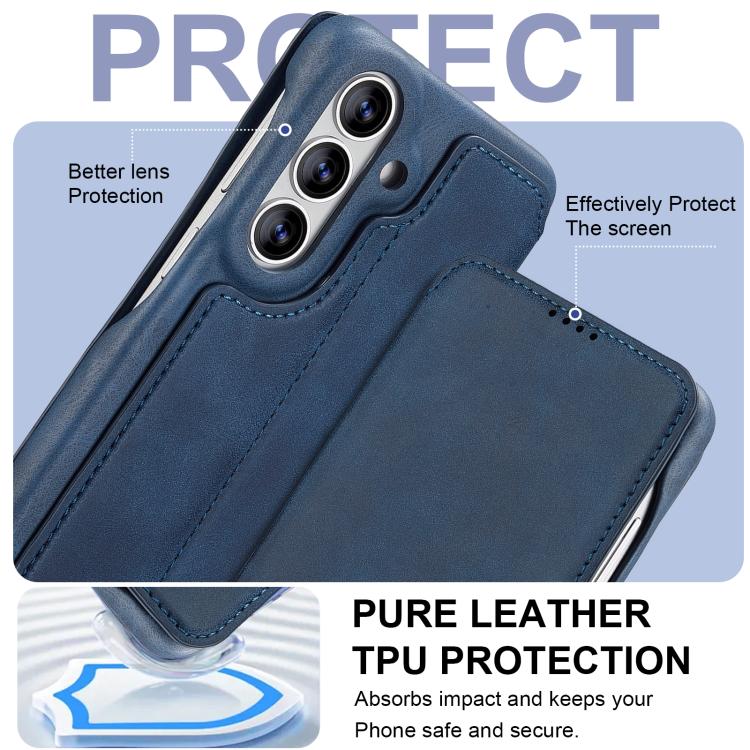 For Samsung Galaxy S26+ 5G LC.IMEEKE Hon Ancient Series Flip Leather Phone Case