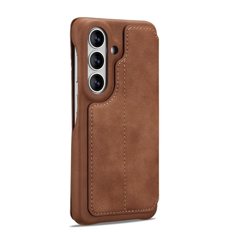 For Samsung Galaxy S26+ 5G LC.IMEEKE Hon Ancient Series Flip Leather Phone Case