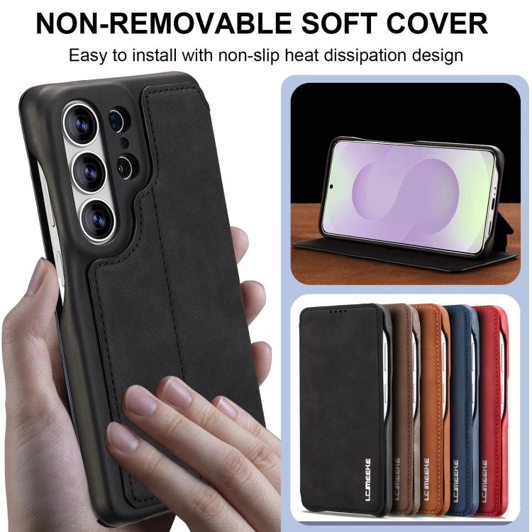 For Samsung Galaxy S26 Ultra 5G LC.IMEEKE Hon Ancient Series Flip Leather Phone Case