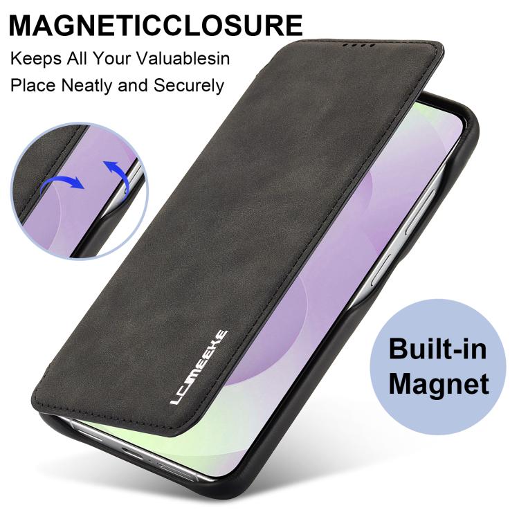 For Samsung Galaxy S26 Ultra 5G LC.IMEEKE Hon Ancient Series Flip Leather Phone Case