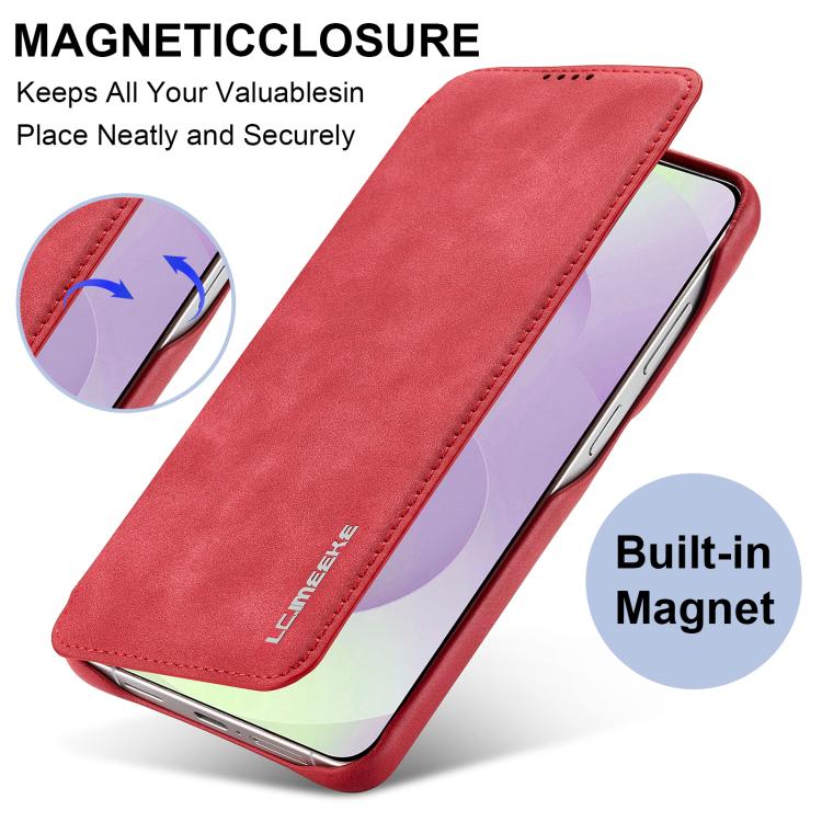 For Samsung Galaxy S26 Ultra 5G LC.IMEEKE Hon Ancient Series Flip Leather Phone Case