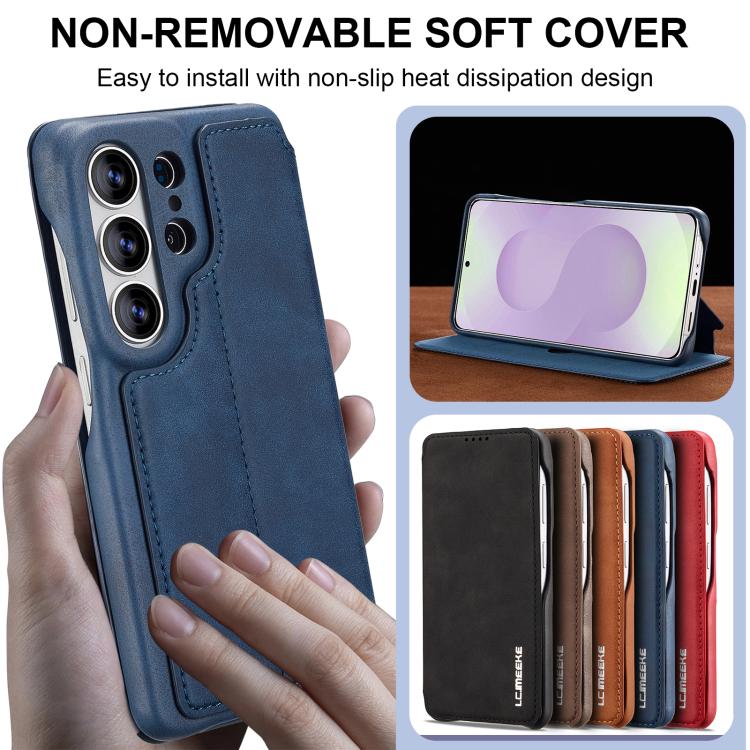 For Samsung Galaxy S26 Ultra 5G LC.IMEEKE Hon Ancient Series Flip Leather Phone Case