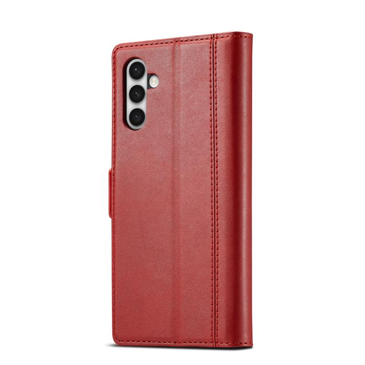 For Samsung Galaxy S25 5G LC.IMEEKE Card Slots Skin Feeling Leather Phone Case