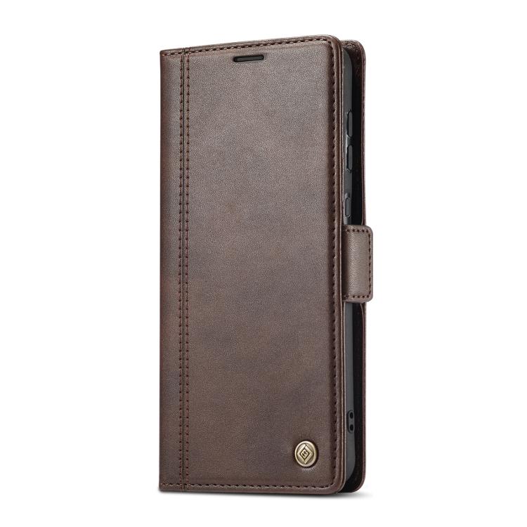 For Samsung Galaxy S25+ 5G LC.IMEEKE Card Slots Skin Feeling Leather Phone Case
