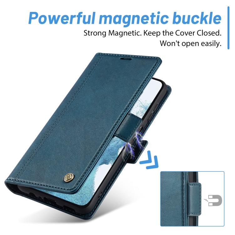 For Samsung Galaxy S25+ 5G LC.IMEEKE Card Slots Skin Feeling Leather Phone Case