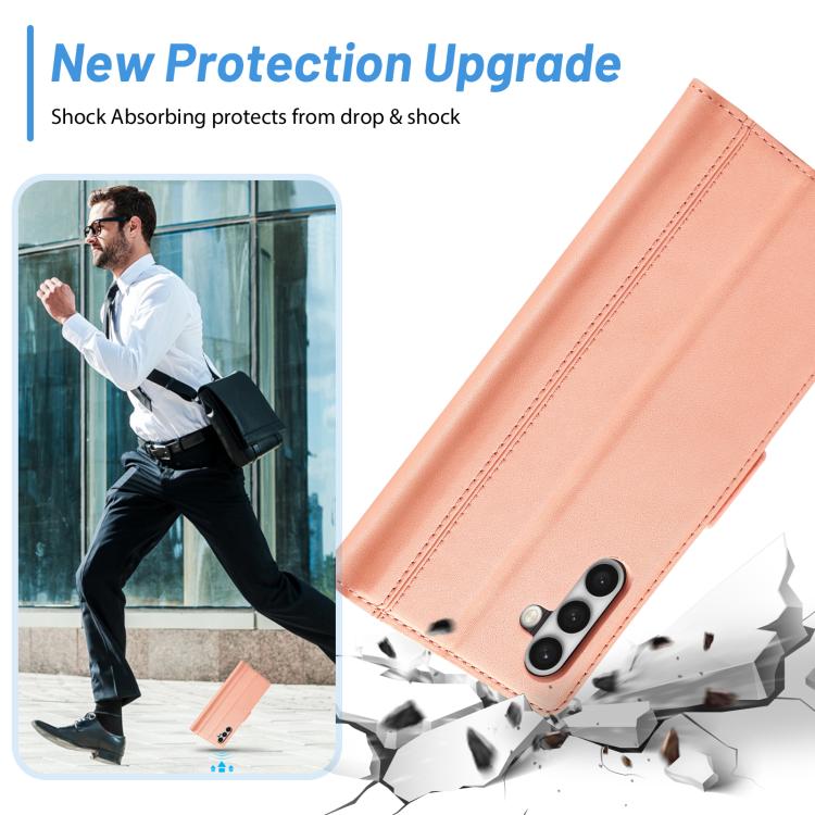 For Samsung Galaxy S25+ 5G LC.IMEEKE Card Slots Skin Feeling Leather Phone Case
