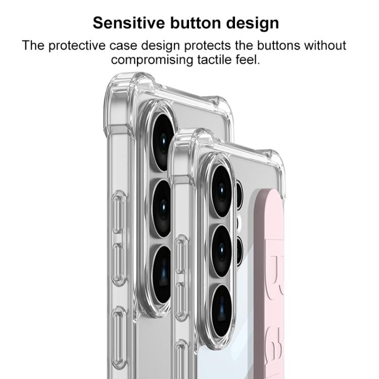 For Samsung Galaxy S26 Ultra 5G GKK Airbag Silicone Wristband Phone Case, Not Included Pen