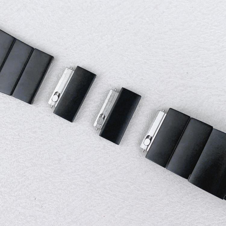 For Apple Watch 46mm / 49mm / 45mm / 44mm Single Bead Side-removable Stainless Steel Watch Band