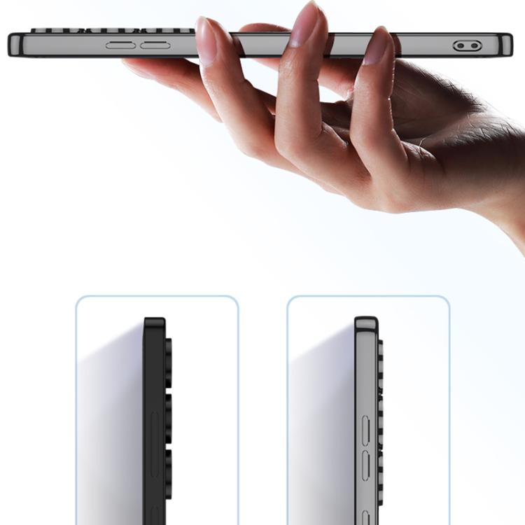 For Samsung Galaxy S25 Ultra 5G GKK Plating Transparent TPU Phone Case