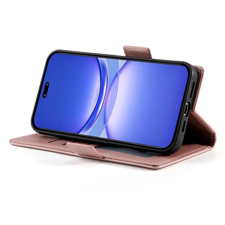 For Huawei nova 13 Pro Side Buckle Magnetic Frosted Leather Phone Case