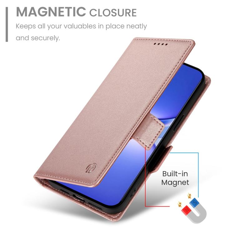 For Huawei nova 13 Pro Side Buckle Magnetic Frosted Leather Phone Case
