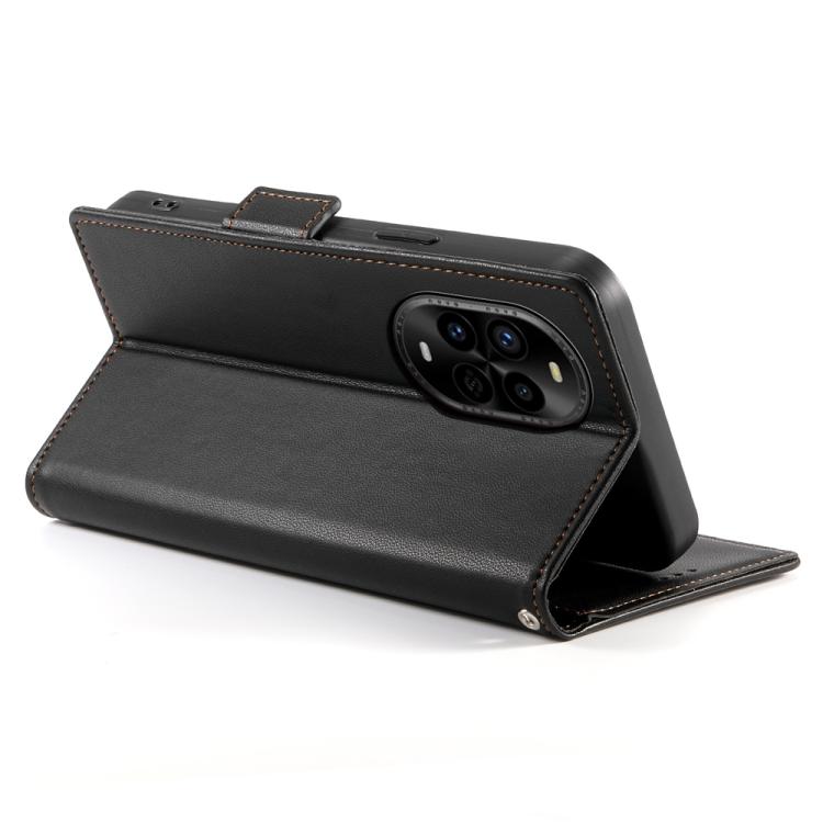 For Huawei nova 13 Pro Side Buckle Magnetic Frosted Leather Phone Case