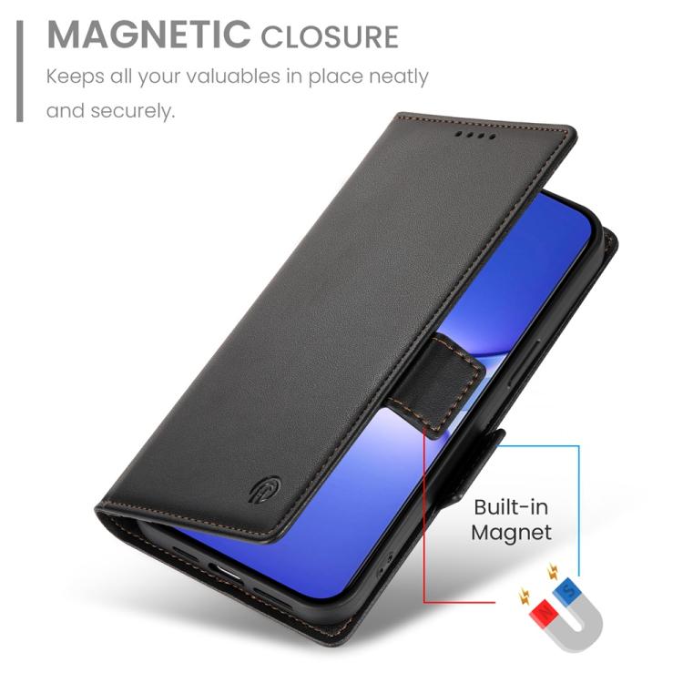 For Huawei nova 13 Pro Side Buckle Magnetic Frosted Leather Phone Case