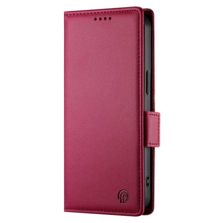 For Huawei nova 13 Pro Side Buckle Magnetic Frosted Leather Phone Case