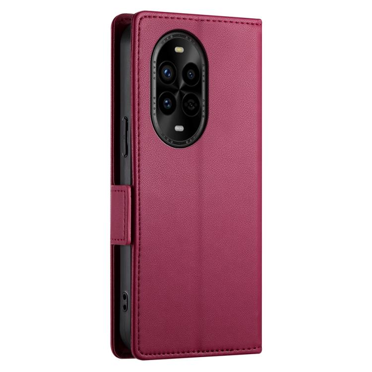 For Huawei nova 13 Pro Side Buckle Magnetic Frosted Leather Phone Case