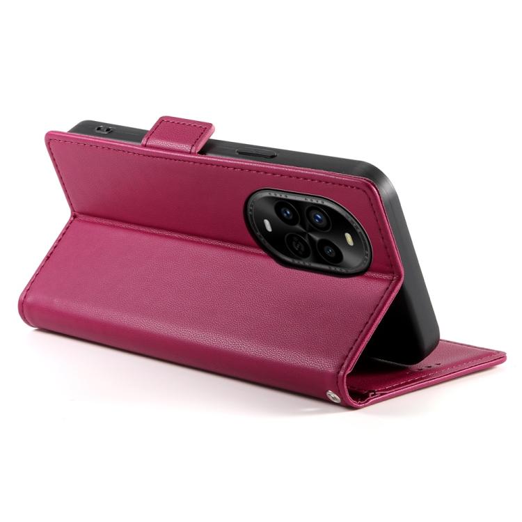 For Huawei nova 13 Pro Side Buckle Magnetic Frosted Leather Phone Case