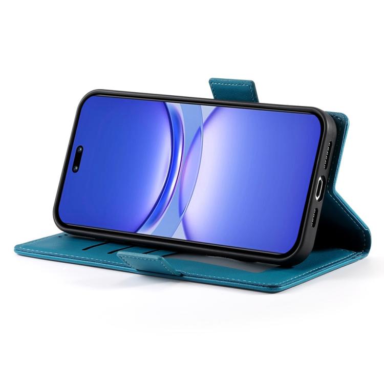 For Huawei nova 13 Pro Side Buckle Magnetic Frosted Leather Phone Case