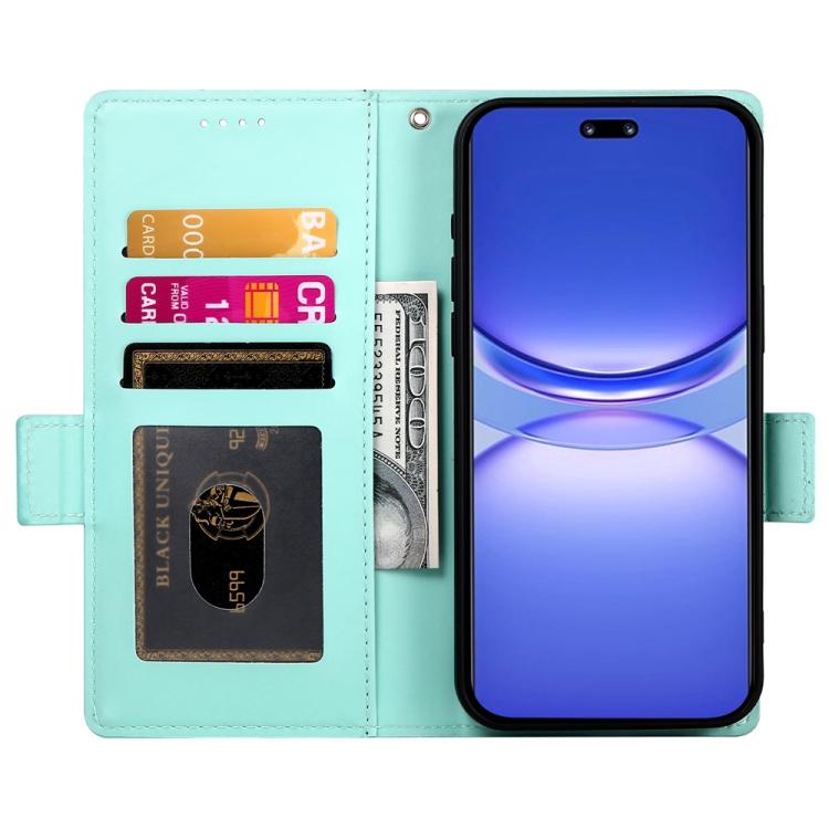 For Huawei nova 13 Pro Side Buckle Magnetic Frosted Leather Phone Case