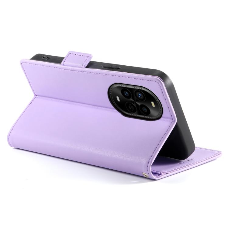 For Huawei nova 13 Pro Side Buckle Magnetic Frosted Leather Phone Case