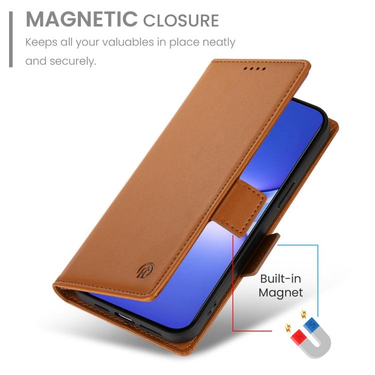 For Huawei nova 13 Pro Side Buckle Magnetic Frosted Leather Phone Case