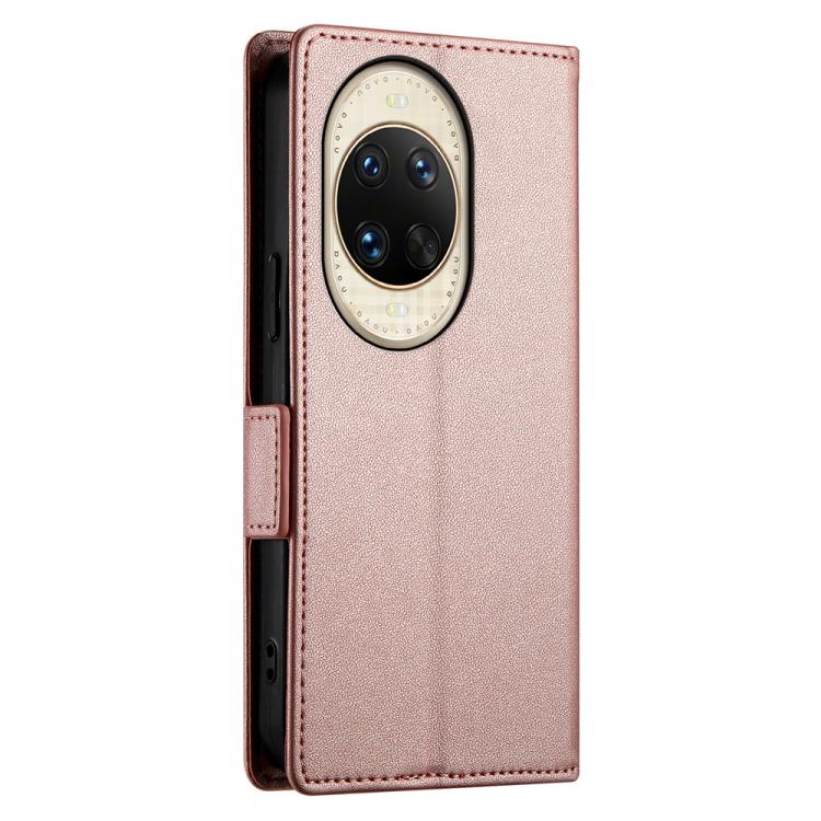 For Huawei nova 14 Ultra Side Buckle Magnetic Frosted Leather Phone Case