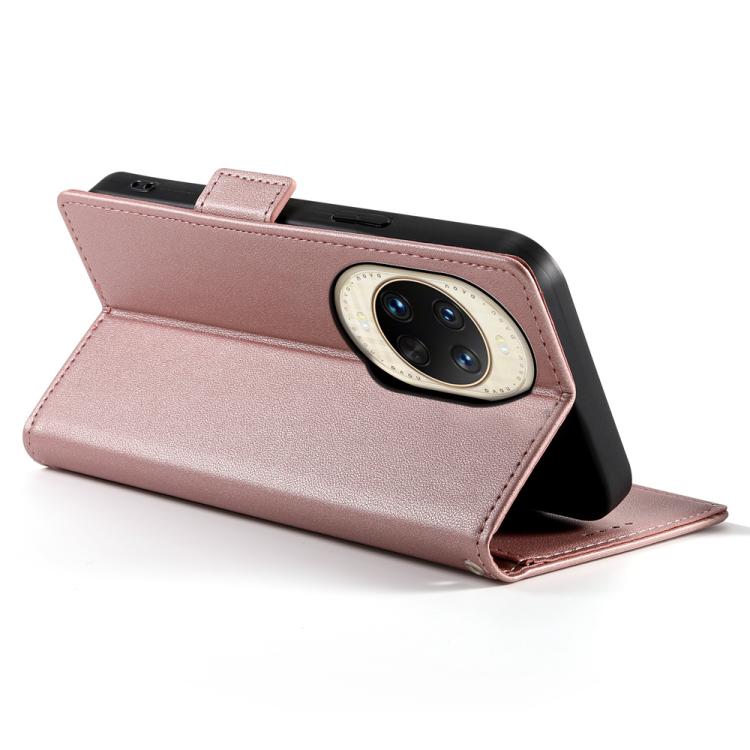 For Huawei nova 14 Ultra Side Buckle Magnetic Frosted Leather Phone Case