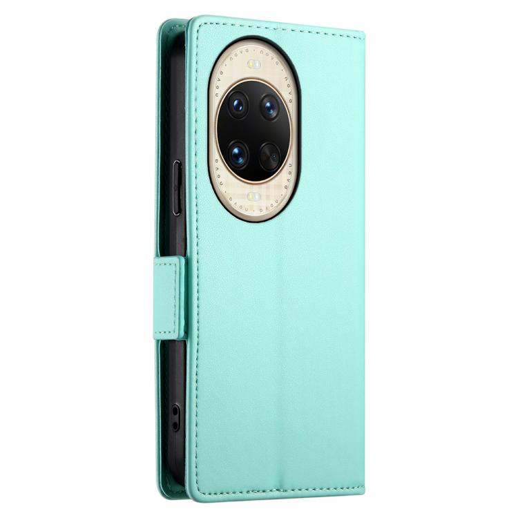 For Huawei nova 14 Ultra Side Buckle Magnetic Frosted Leather Phone Case